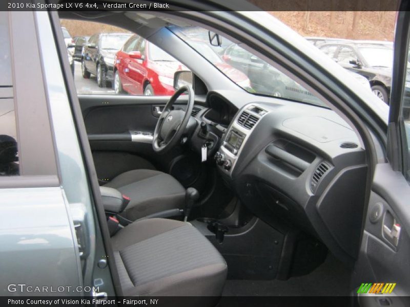 Verdant Green / Black 2010 Kia Sportage LX V6 4x4