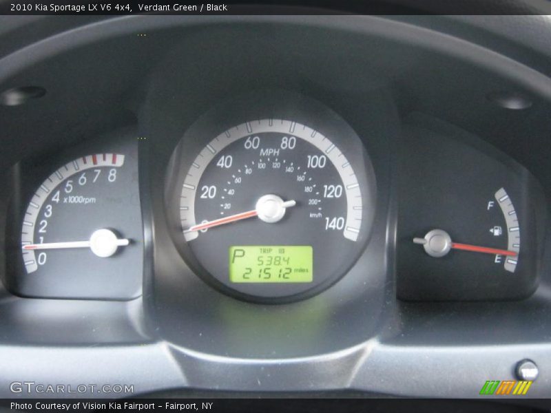 Verdant Green / Black 2010 Kia Sportage LX V6 4x4