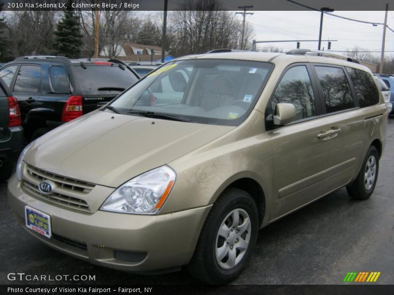 Cashmere Beige / Beige 2010 Kia Sedona LX