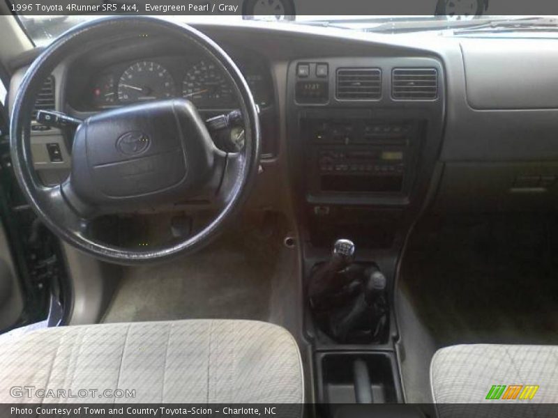 Evergreen Pearl / Gray 1996 Toyota 4Runner SR5 4x4