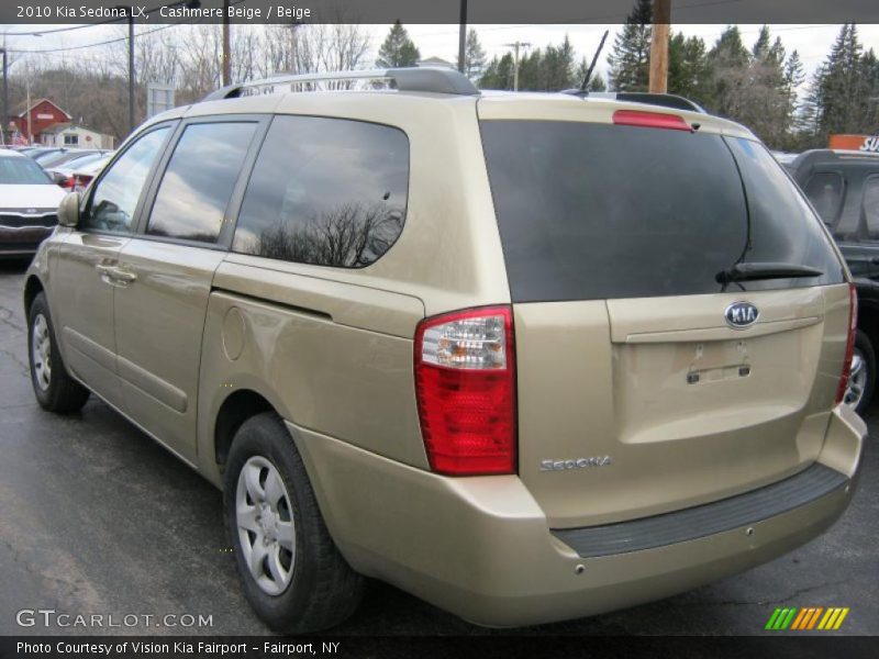 Cashmere Beige / Beige 2010 Kia Sedona LX