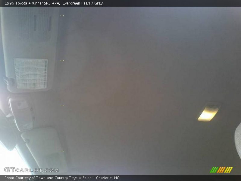 Evergreen Pearl / Gray 1996 Toyota 4Runner SR5 4x4