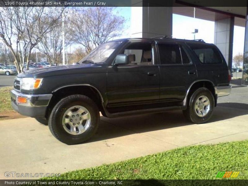 Evergreen Pearl / Gray 1996 Toyota 4Runner SR5 4x4