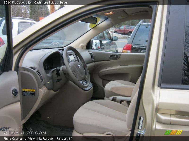 Cashmere Beige / Beige 2010 Kia Sedona LX