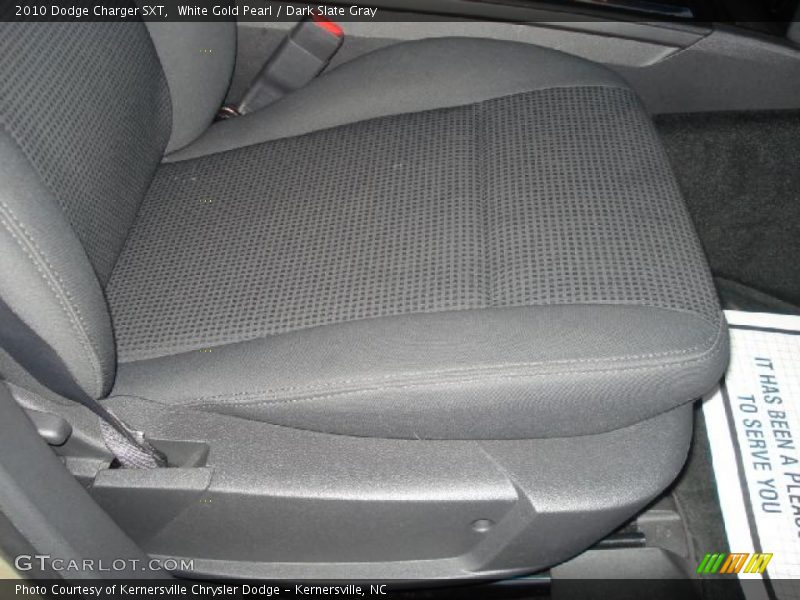White Gold Pearl / Dark Slate Gray 2010 Dodge Charger SXT