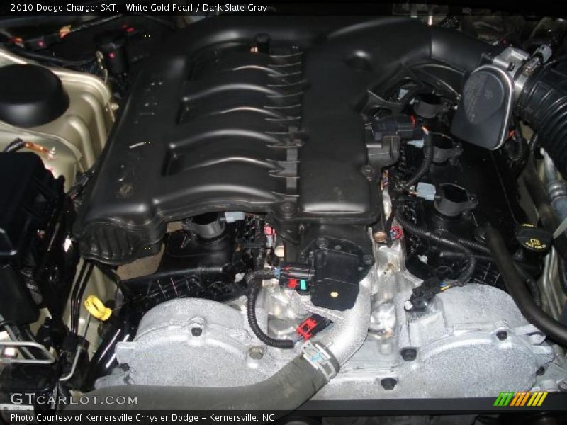 White Gold Pearl / Dark Slate Gray 2010 Dodge Charger SXT