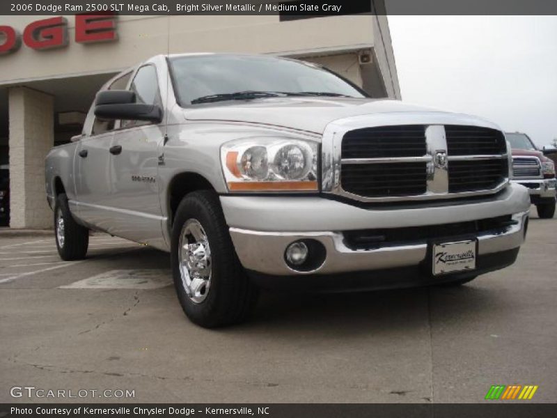 Bright Silver Metallic / Medium Slate Gray 2006 Dodge Ram 2500 SLT Mega Cab