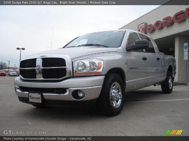 Bright Silver Metallic / Medium Slate Gray 2006 Dodge Ram 2500 SLT Mega Cab