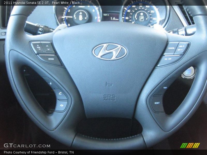 Controls of 2011 Sonata SE 2.0T