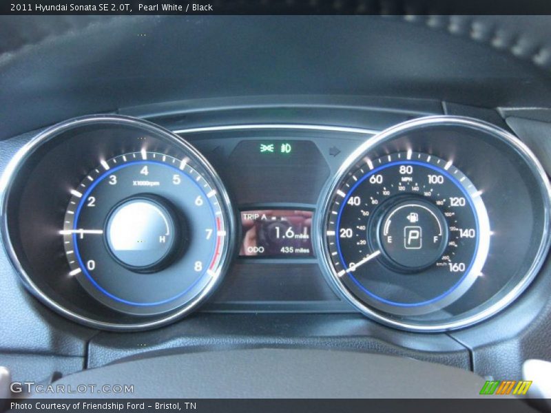 2011 Sonata SE 2.0T SE 2.0T Gauges