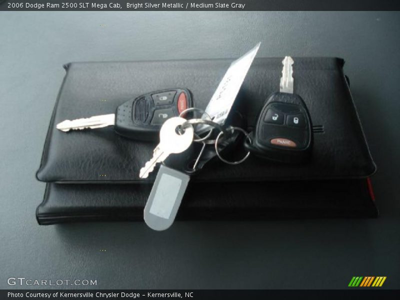 Bright Silver Metallic / Medium Slate Gray 2006 Dodge Ram 2500 SLT Mega Cab