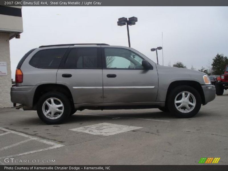 Steel Gray Metallic / Light Gray 2007 GMC Envoy SLE 4x4