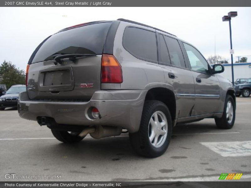 Steel Gray Metallic / Light Gray 2007 GMC Envoy SLE 4x4