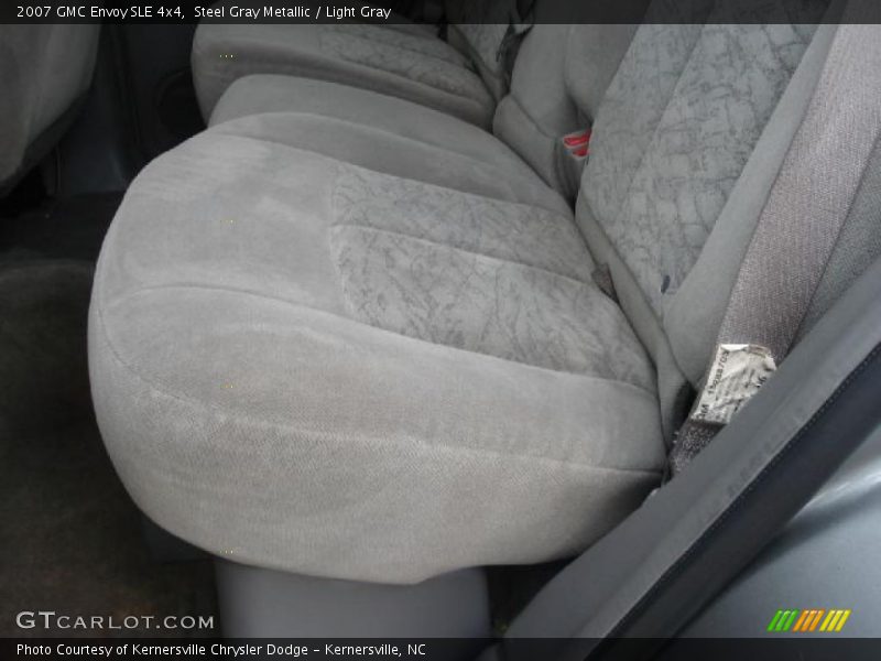 Steel Gray Metallic / Light Gray 2007 GMC Envoy SLE 4x4