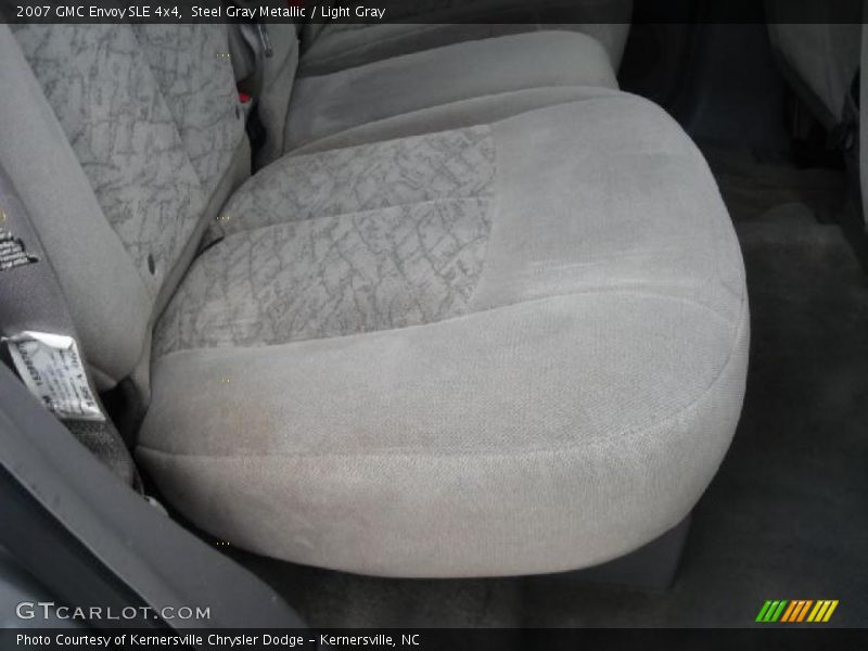 Steel Gray Metallic / Light Gray 2007 GMC Envoy SLE 4x4