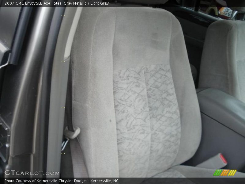 Steel Gray Metallic / Light Gray 2007 GMC Envoy SLE 4x4