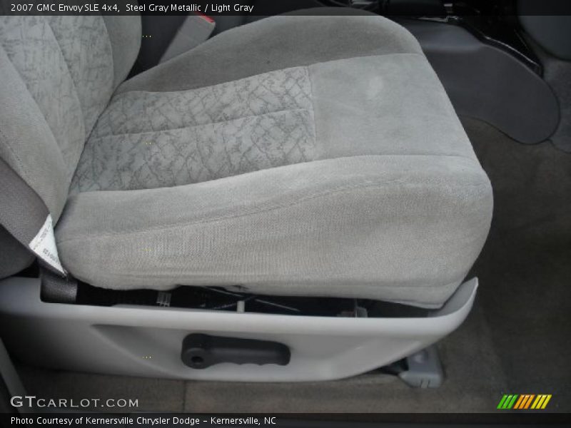 Steel Gray Metallic / Light Gray 2007 GMC Envoy SLE 4x4