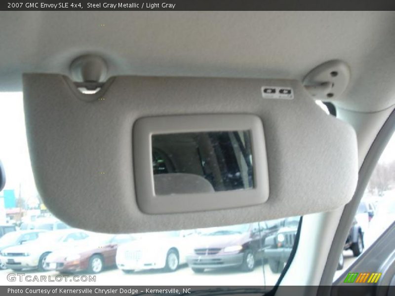 Steel Gray Metallic / Light Gray 2007 GMC Envoy SLE 4x4