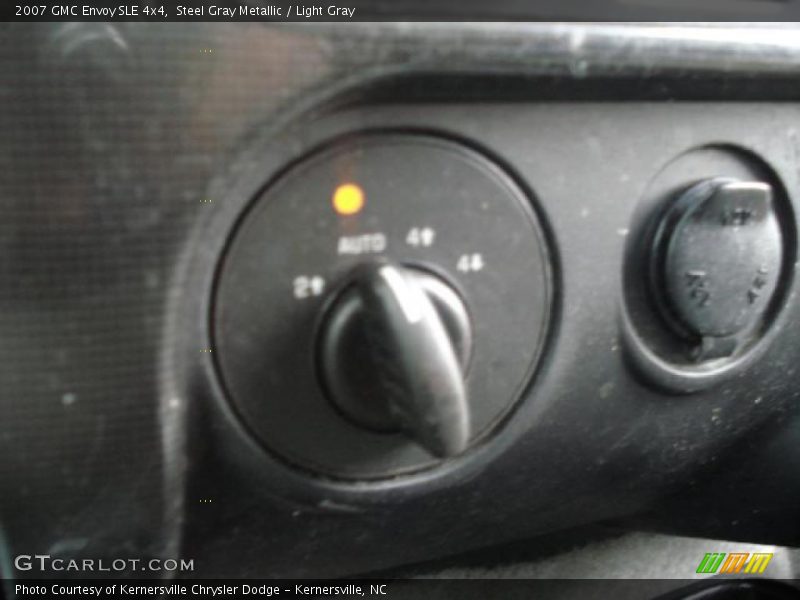Steel Gray Metallic / Light Gray 2007 GMC Envoy SLE 4x4