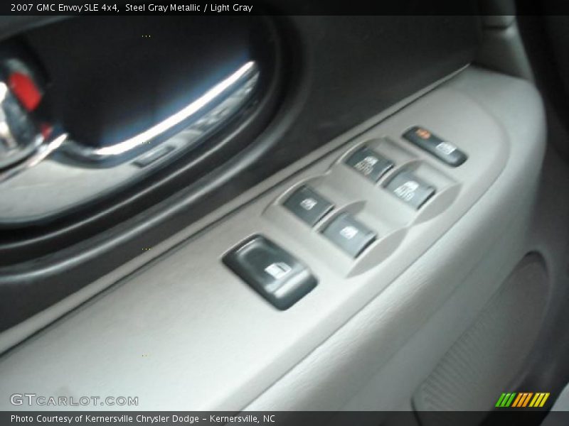 Steel Gray Metallic / Light Gray 2007 GMC Envoy SLE 4x4