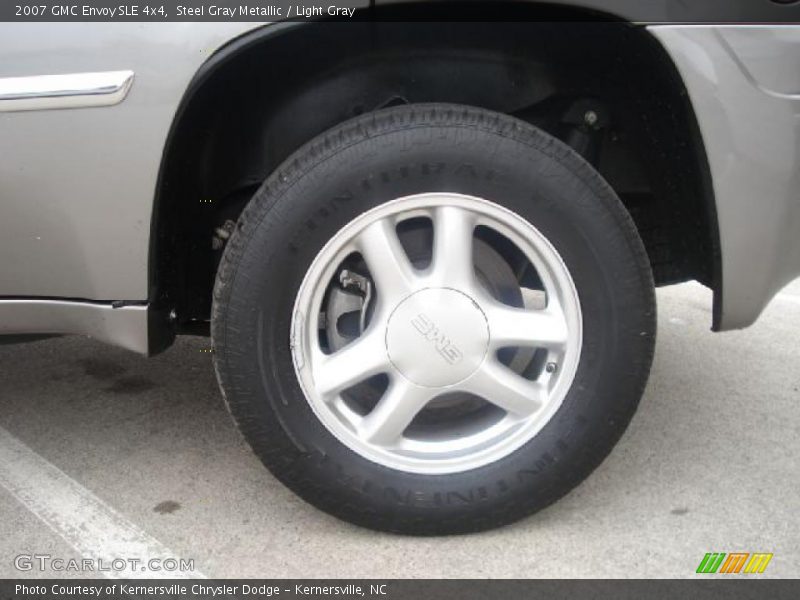 Steel Gray Metallic / Light Gray 2007 GMC Envoy SLE 4x4