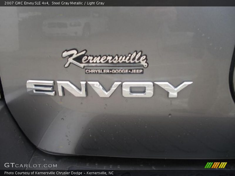 Steel Gray Metallic / Light Gray 2007 GMC Envoy SLE 4x4