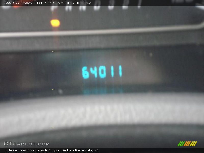 Steel Gray Metallic / Light Gray 2007 GMC Envoy SLE 4x4