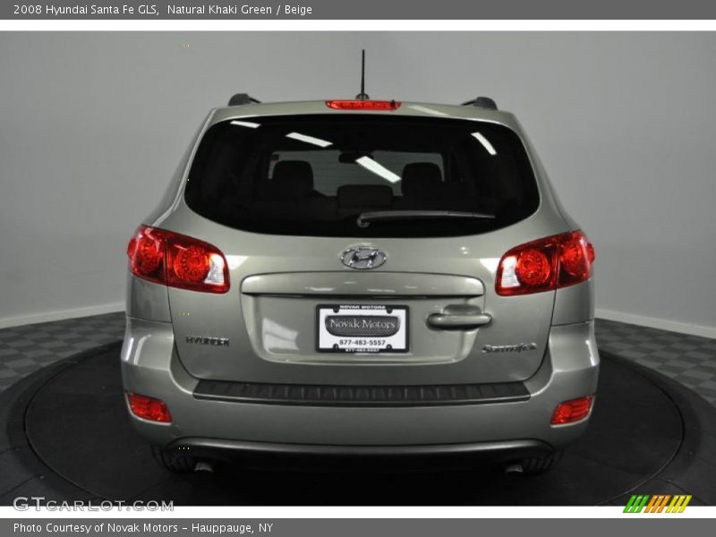 Natural Khaki Green / Beige 2008 Hyundai Santa Fe GLS