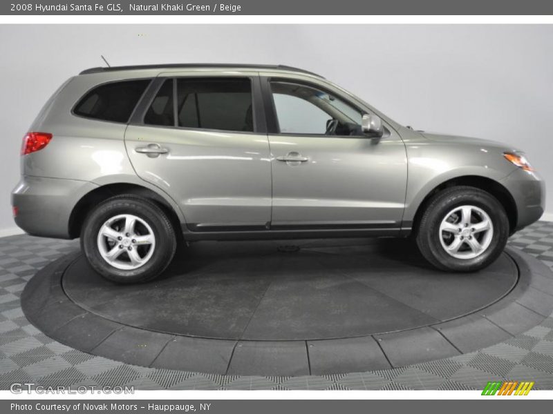 Natural Khaki Green / Beige 2008 Hyundai Santa Fe GLS