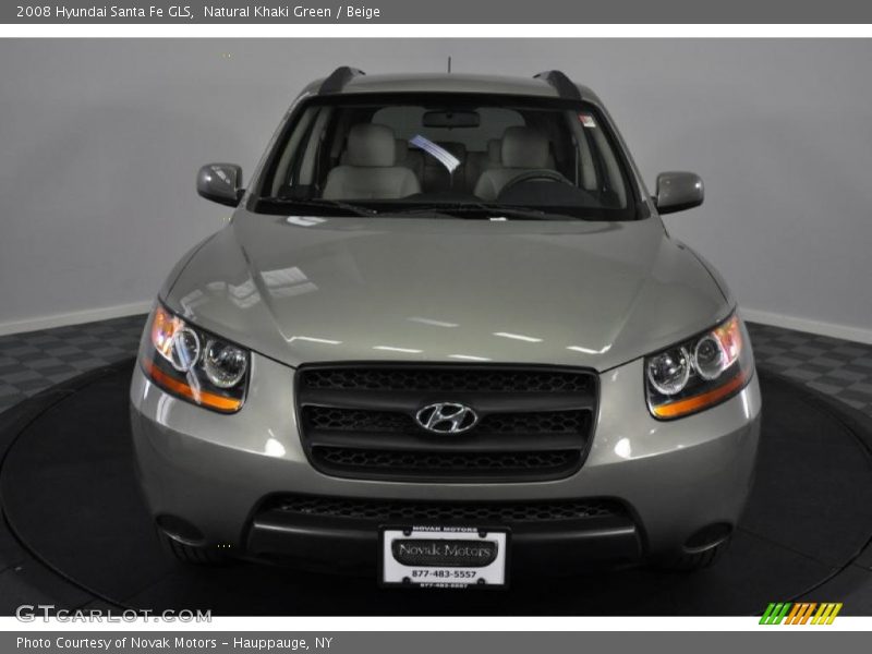 Natural Khaki Green / Beige 2008 Hyundai Santa Fe GLS