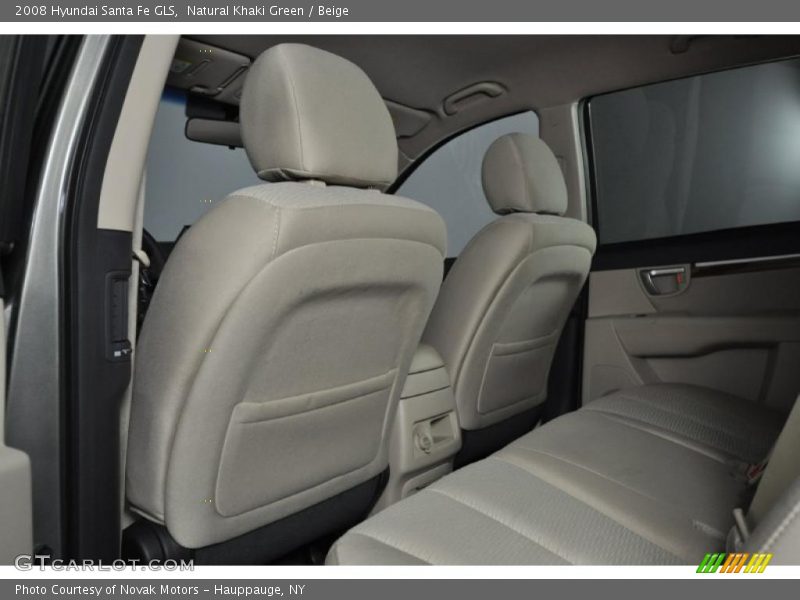 Natural Khaki Green / Beige 2008 Hyundai Santa Fe GLS