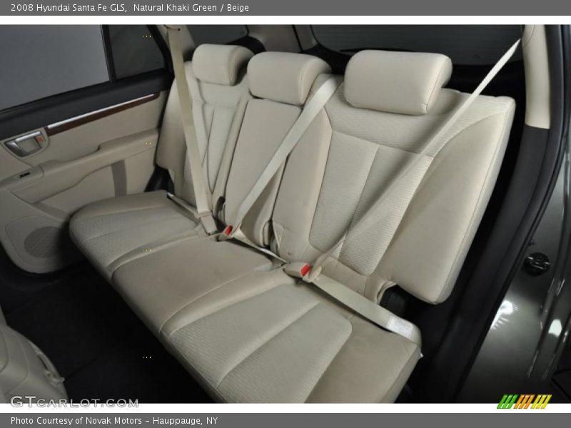 Natural Khaki Green / Beige 2008 Hyundai Santa Fe GLS