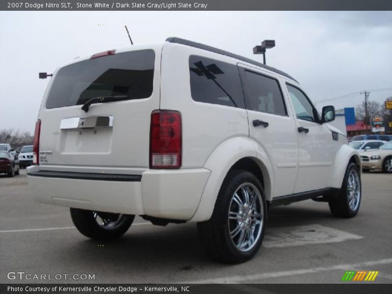 Stone White / Dark Slate Gray/Light Slate Gray 2007 Dodge Nitro SLT