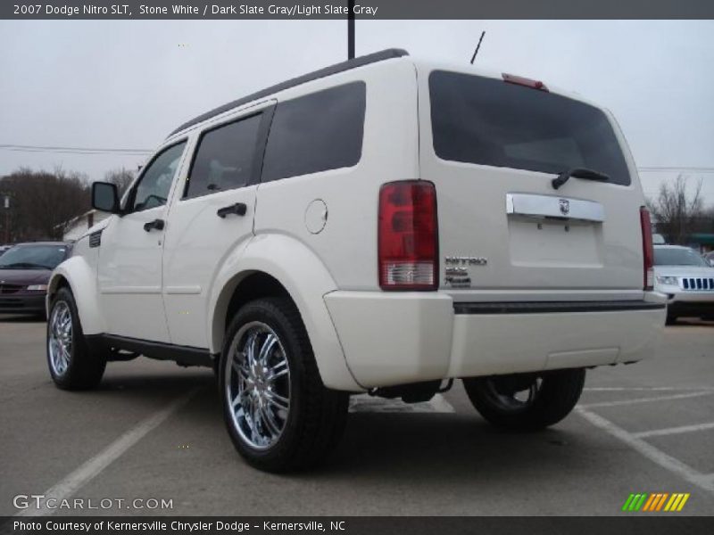 Stone White / Dark Slate Gray/Light Slate Gray 2007 Dodge Nitro SLT