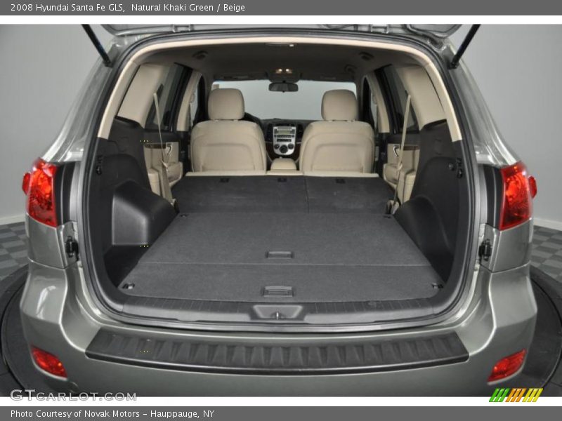 Natural Khaki Green / Beige 2008 Hyundai Santa Fe GLS