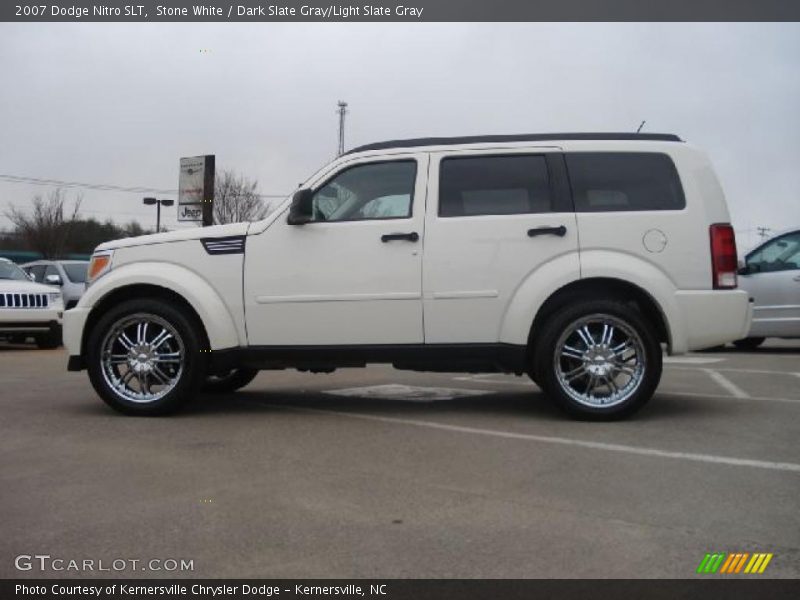 Stone White / Dark Slate Gray/Light Slate Gray 2007 Dodge Nitro SLT