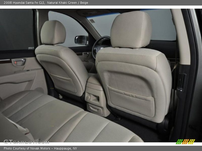 Natural Khaki Green / Beige 2008 Hyundai Santa Fe GLS