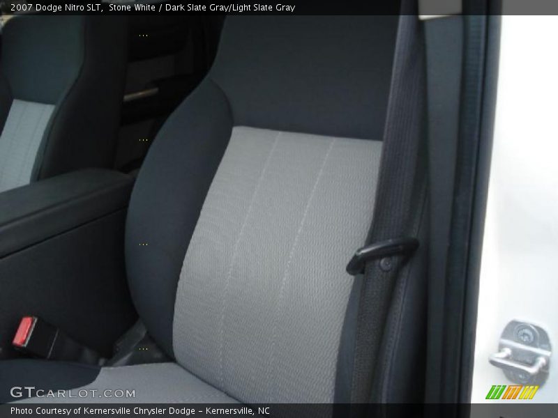 Stone White / Dark Slate Gray/Light Slate Gray 2007 Dodge Nitro SLT