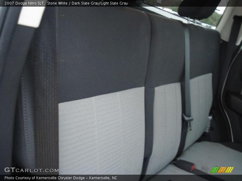 Stone White / Dark Slate Gray/Light Slate Gray 2007 Dodge Nitro SLT