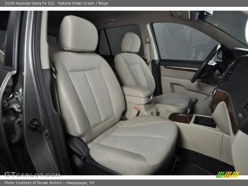 Natural Khaki Green / Beige 2008 Hyundai Santa Fe GLS