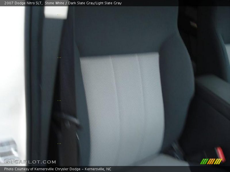 Stone White / Dark Slate Gray/Light Slate Gray 2007 Dodge Nitro SLT