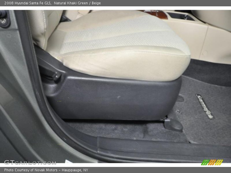 Natural Khaki Green / Beige 2008 Hyundai Santa Fe GLS