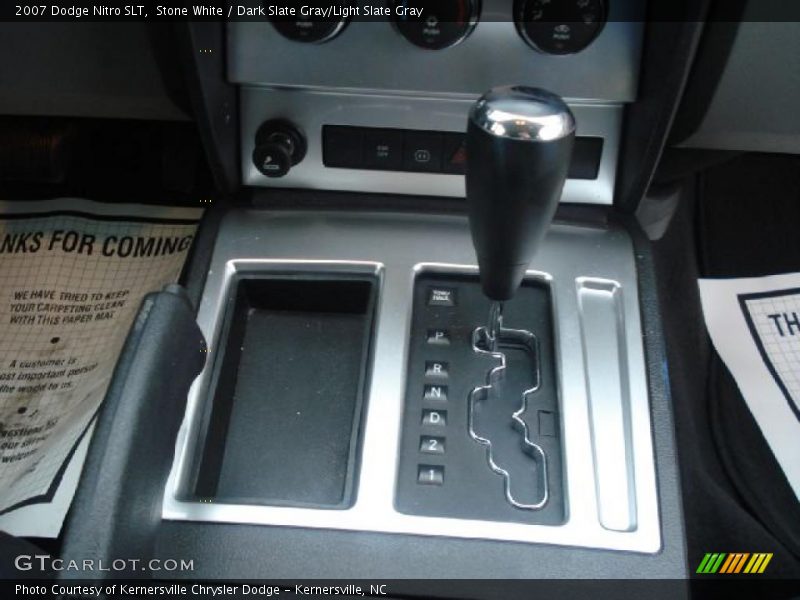 Stone White / Dark Slate Gray/Light Slate Gray 2007 Dodge Nitro SLT