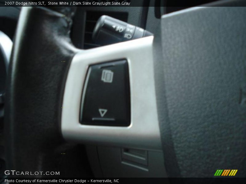 Stone White / Dark Slate Gray/Light Slate Gray 2007 Dodge Nitro SLT