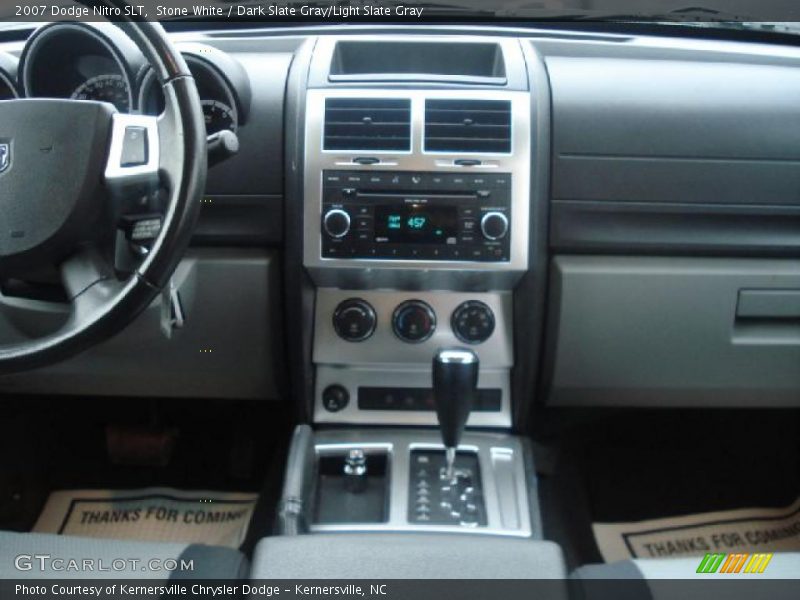 Stone White / Dark Slate Gray/Light Slate Gray 2007 Dodge Nitro SLT