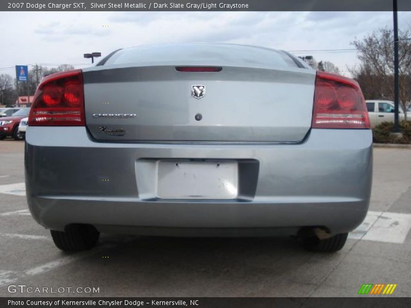 Silver Steel Metallic / Dark Slate Gray/Light Graystone 2007 Dodge Charger SXT