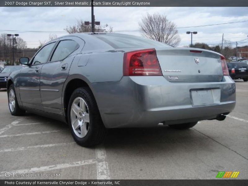 Silver Steel Metallic / Dark Slate Gray/Light Graystone 2007 Dodge Charger SXT