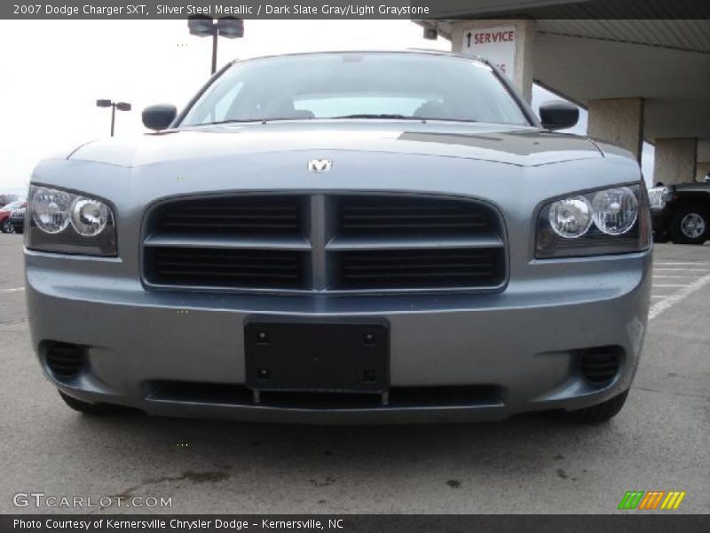 Silver Steel Metallic / Dark Slate Gray/Light Graystone 2007 Dodge Charger SXT