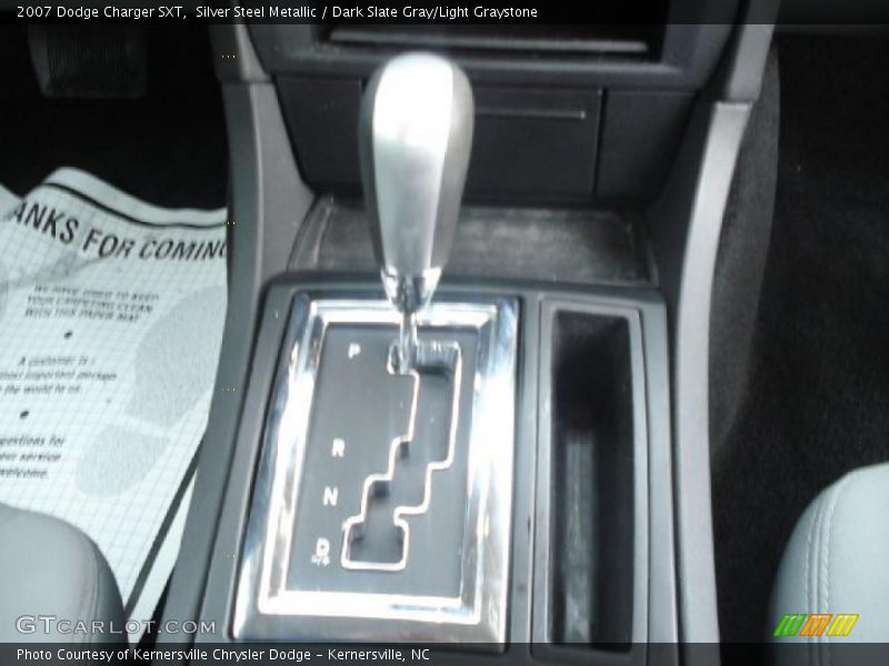 Silver Steel Metallic / Dark Slate Gray/Light Graystone 2007 Dodge Charger SXT