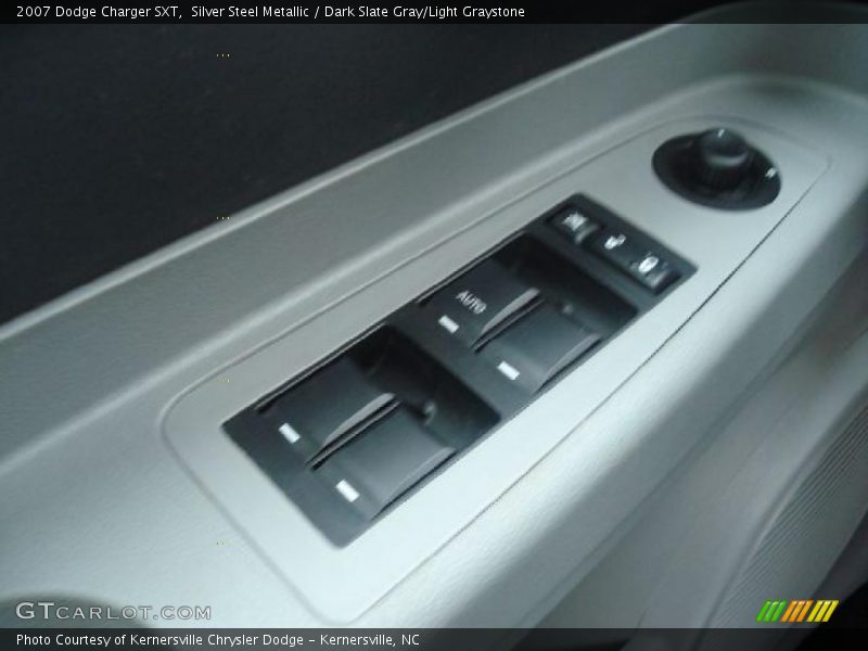 Silver Steel Metallic / Dark Slate Gray/Light Graystone 2007 Dodge Charger SXT